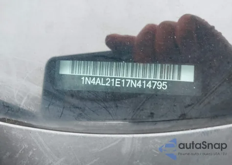 2007 Nissan Altima 2.5 S from USA, damaged, VIN 1N4AL21E17N414795